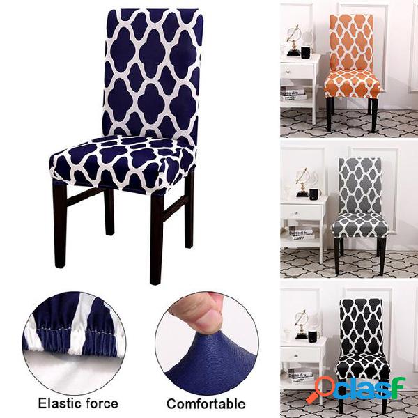 1pc print flowers universal size chair cover classic chair