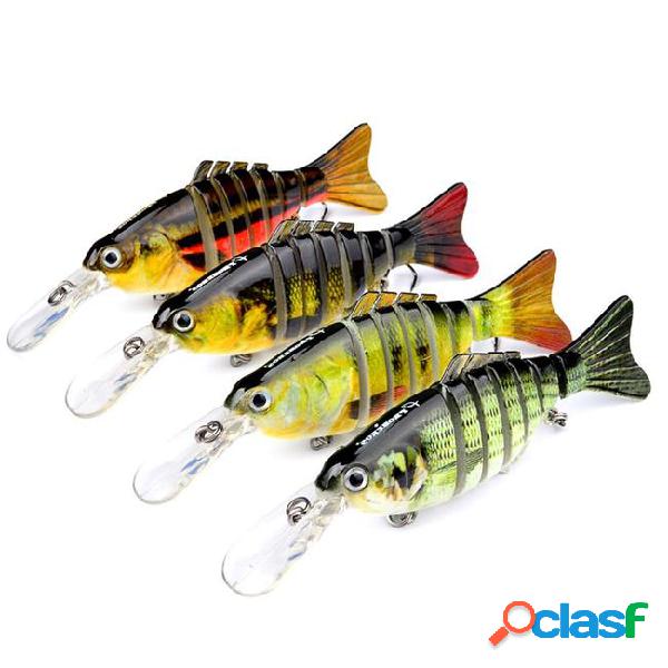1pcs 4-color 11.2cm 14.14g multi-section plastic hard baits