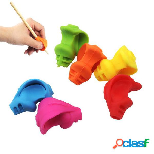1pcs high quality silicone pencil holder office school