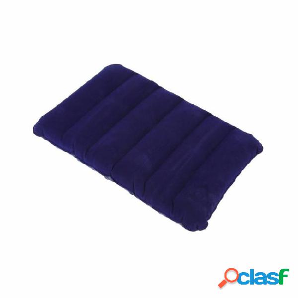 1pcs inflatable camping pillow dark blue large inflatable