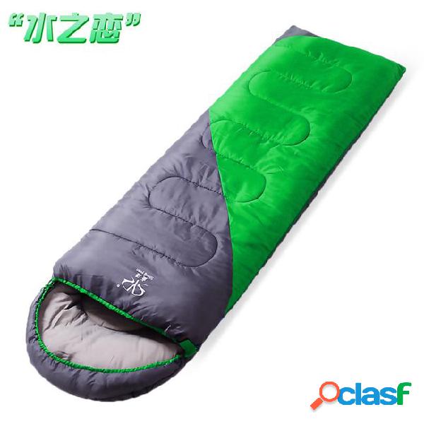 1pcs outdoor camping adult sleeping bag waterproof keep warm