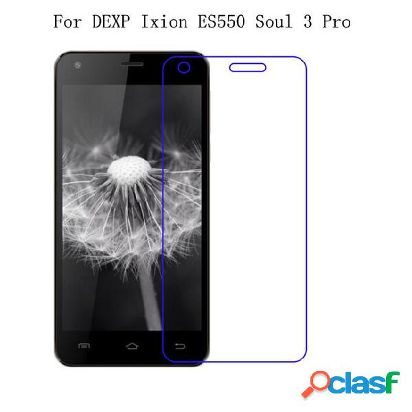 1pcstempered glass for dexp ixion es550 soul 3 pro screen
