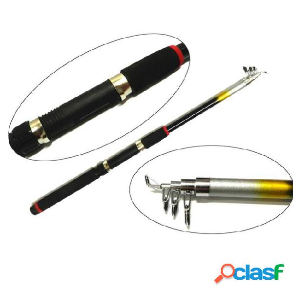 2.1m 2.4m 2.7m portable fishing rod fiberglass fishing pole