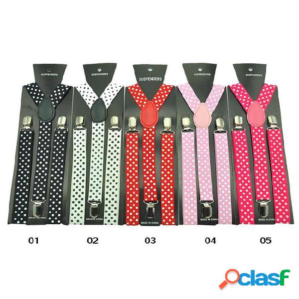 2.5cm wide fashion 16 colors polka dot pattern polyester