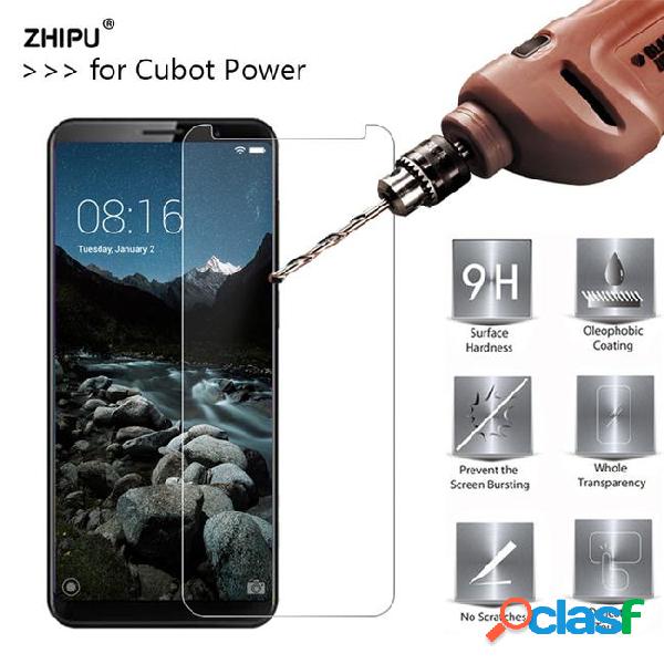 2.5d 0.26mm 9h tempered glass for cubot power screen