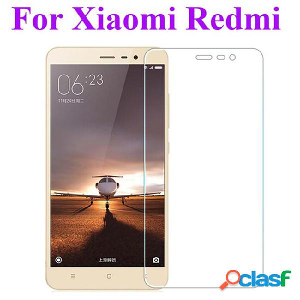 2.5d 0.3mm 9h tempered glass for xiaomi redmi 2 / redmi note