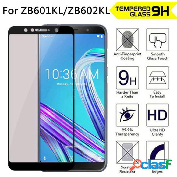 2.5d 9h protection tempered glass for asus zenfone max pro