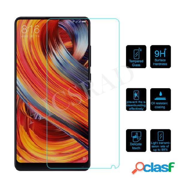 2.5d 9h screen protector for xiaomi mix 2 5.99 inch tempered