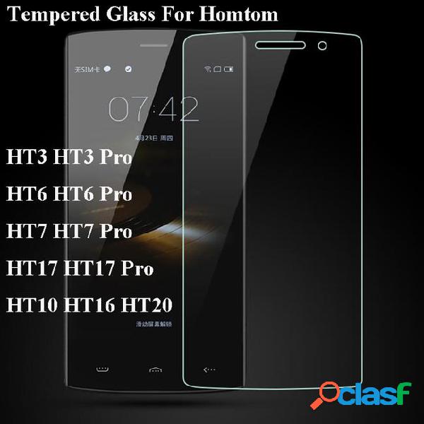 2.5d 9h tempered glass for doogee homtom ht3 pro ht17 ht6