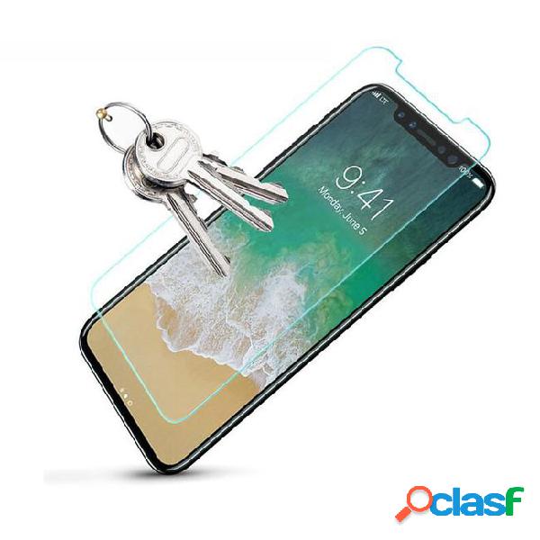 2.5d 9h tempered glass for iphone x anti scratch screen