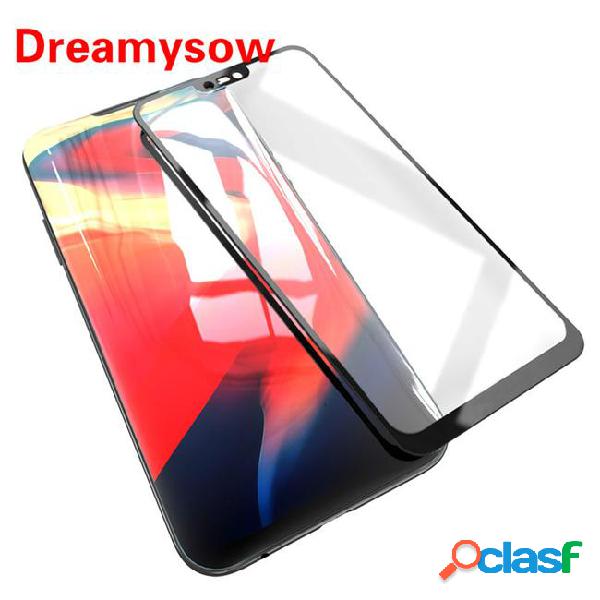 2.5d full cover protective glass for oneplus6 1+6 flim for