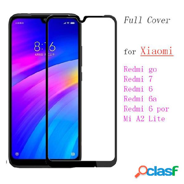 2.5d full cover screen protective glass for xiaomi redmi 7