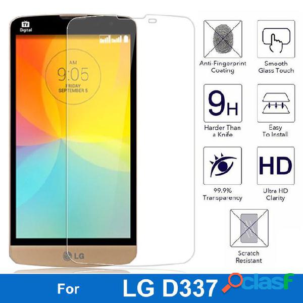 2.5d ultrathin tempered glass film for d335 l bello dual