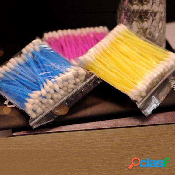 2 bags new disposable cotton swab applicator q-tip swabs