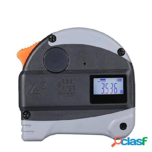 2-in-1 laser rangefinder tape measure measure meter infrared