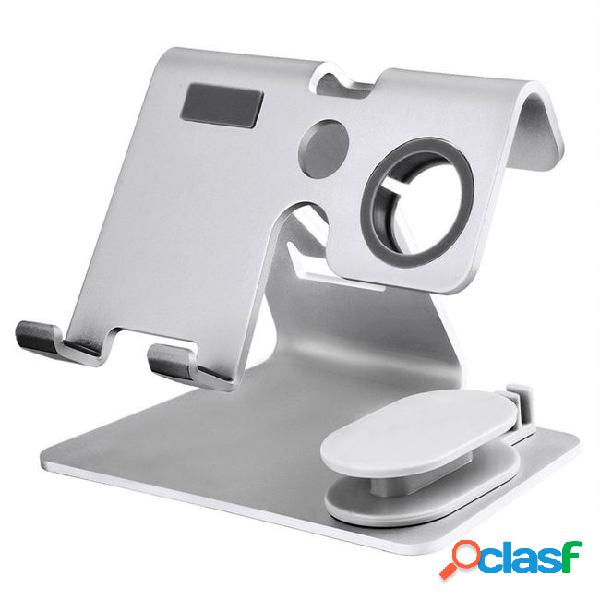 2 in 1 mobile phone holder charging stand station bracket