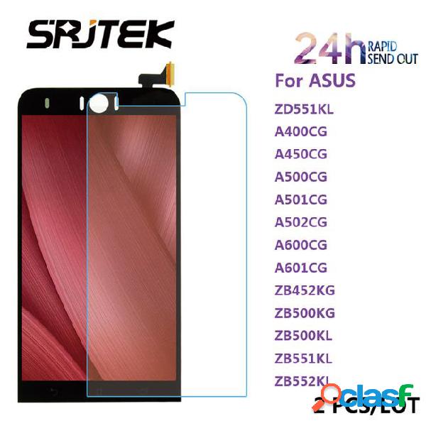 2 pcs/lot tempered glass screen protector for asus zd551kl