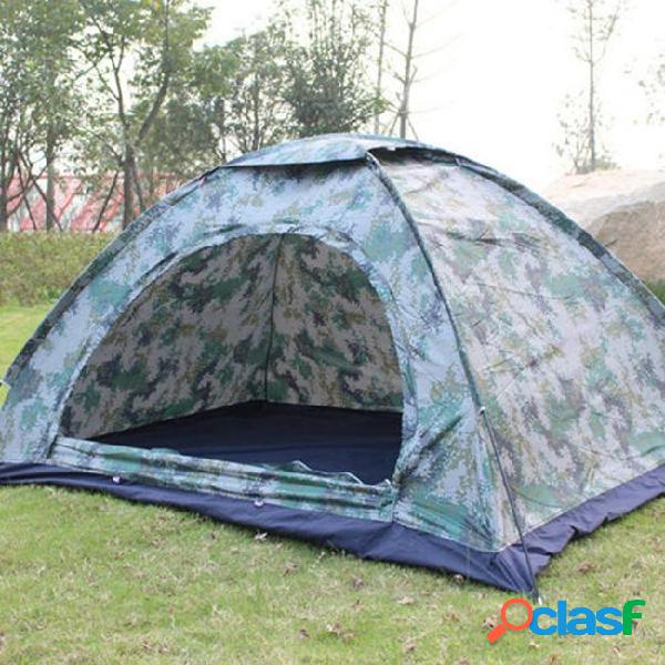 2 person camouflage tent outdoor rain proof camping tent