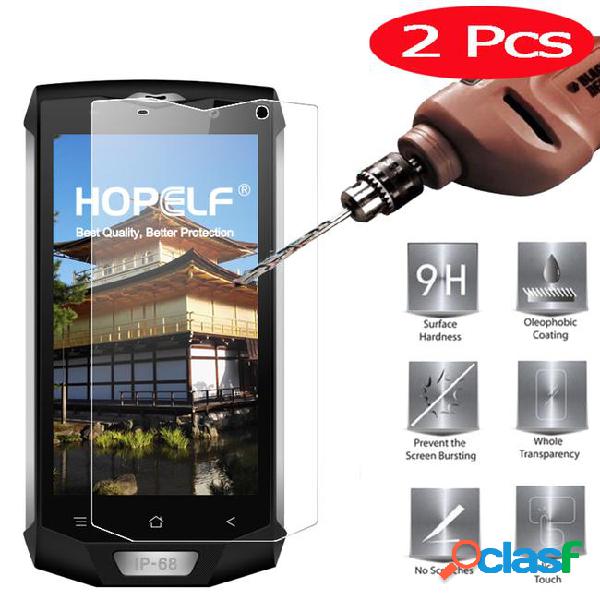 2 pieces hopelf tempered glass for blackview bv8000 pro