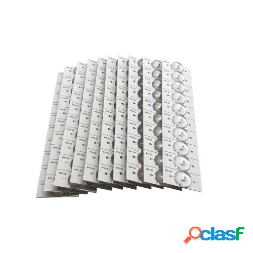 20 piezas 3 V SMD cuentas de lámpara con filtro de lente