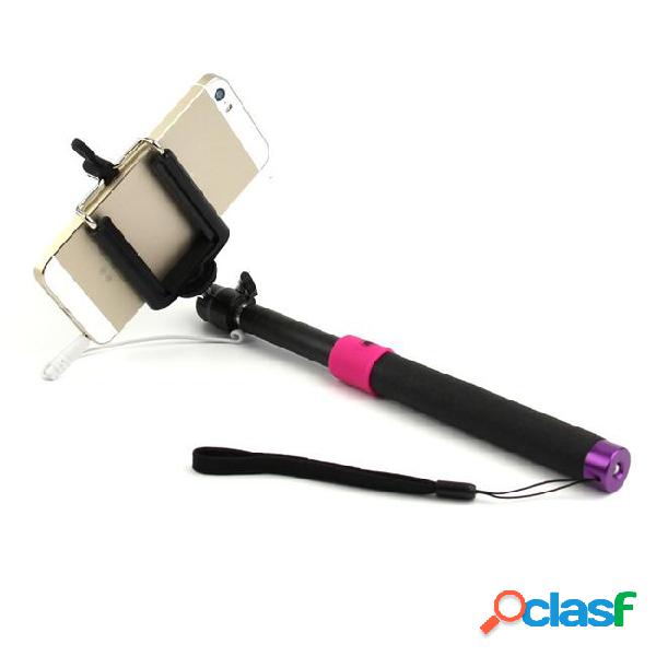 200pcs/lot # selfie handheld monopod stick holder 3.5mm
