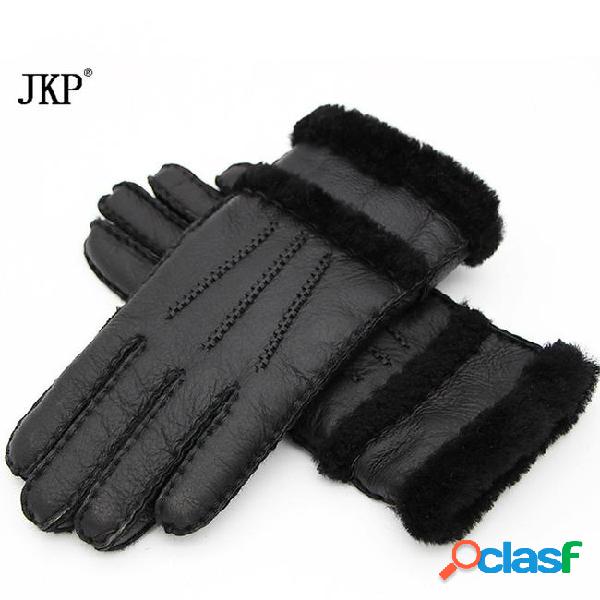 2017 fashion winter ladies gloves leather warm gloves and in