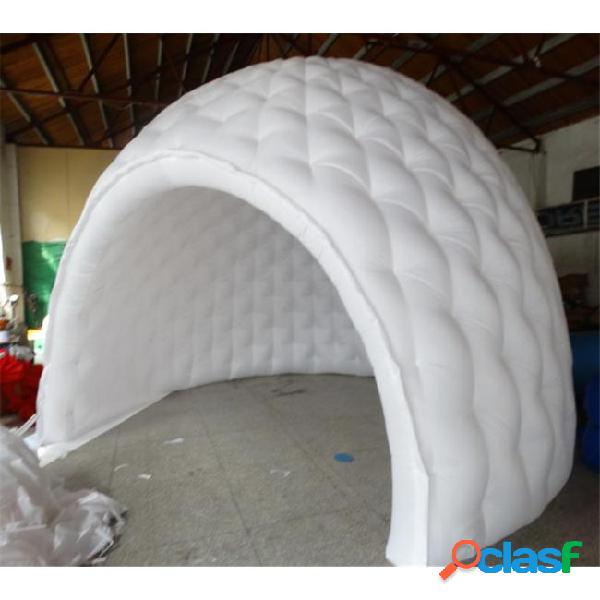 2017 hot sale simple design inflatable white tent