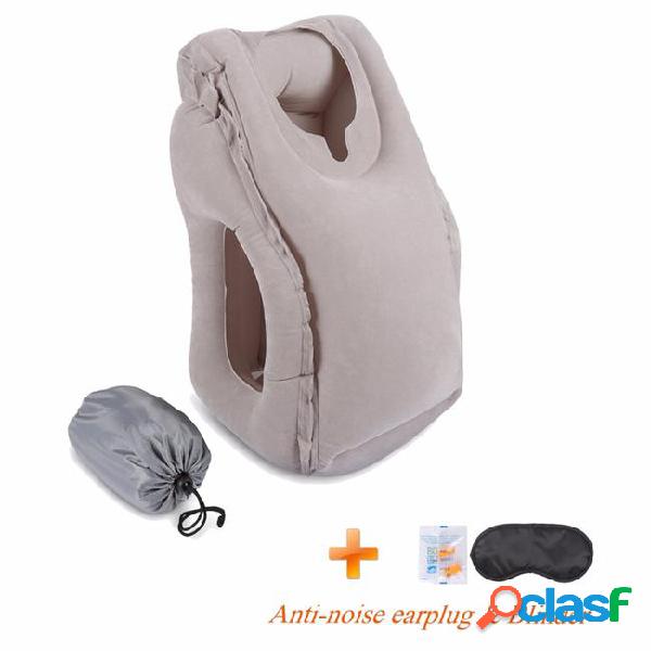 2017 most fashion inflatable travel pillow for airplanes,