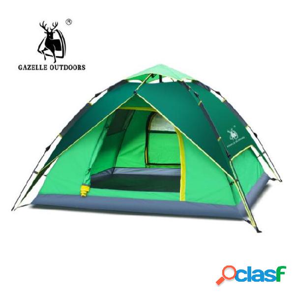 2017 new arrival 3-4 person tents hydraulic automatic