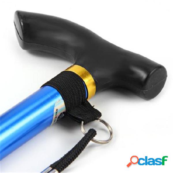 2017 new arrive adjustable aluminum alloy metal folding cane
