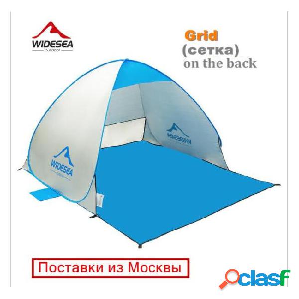 2017 new beach tent pop up open 1-2person quick automatic