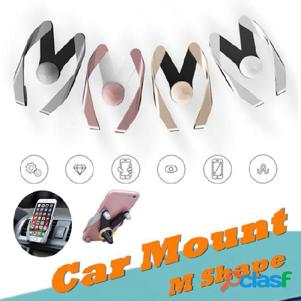 2017 new cell phone holder air vent car mount m shape phone