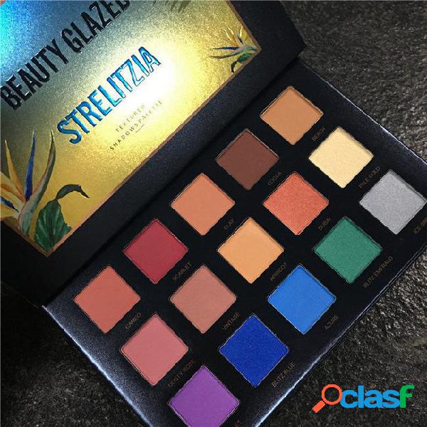 2018 beauty glazed brand makeup eye shadow pallete 15 color