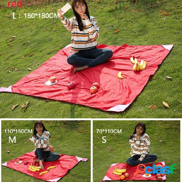 2018 camping folding picnic mat portable pocket compact