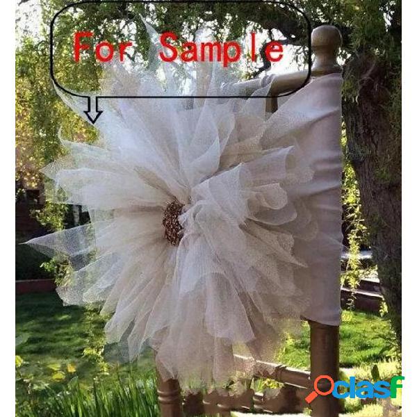 2018 for 3d flower chair sashes chair covers sample link new