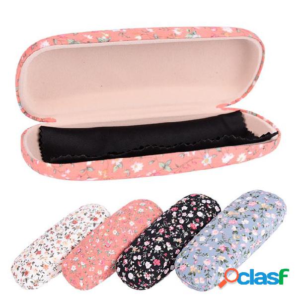 2018 hot sale lovely new sunglasses case protable floral