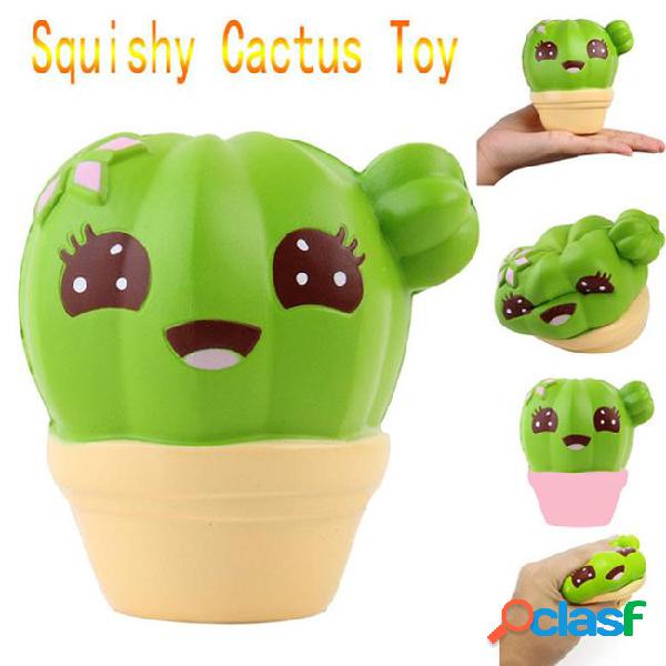 2018 hottest squishies 10cm cactus scented squeeze healing