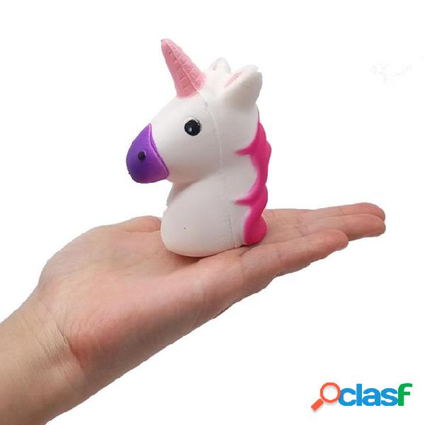 2018 hottest squishy horse head cell phone straps