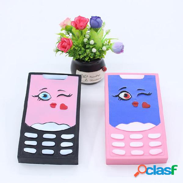 2018 hottest squishy smile phone for kid decompression