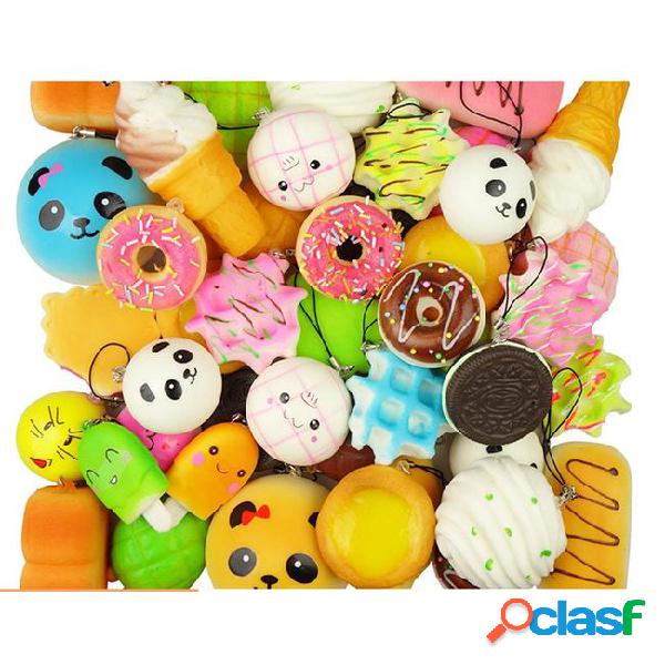 2018 new kawaii squishy toys rilakkuma donut soft squishies