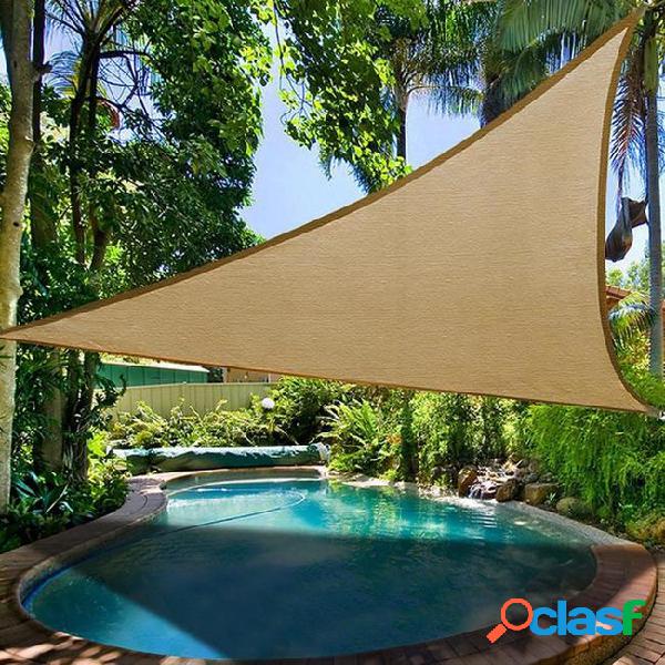 2018triangle sun protection canopy garden patio pool shade