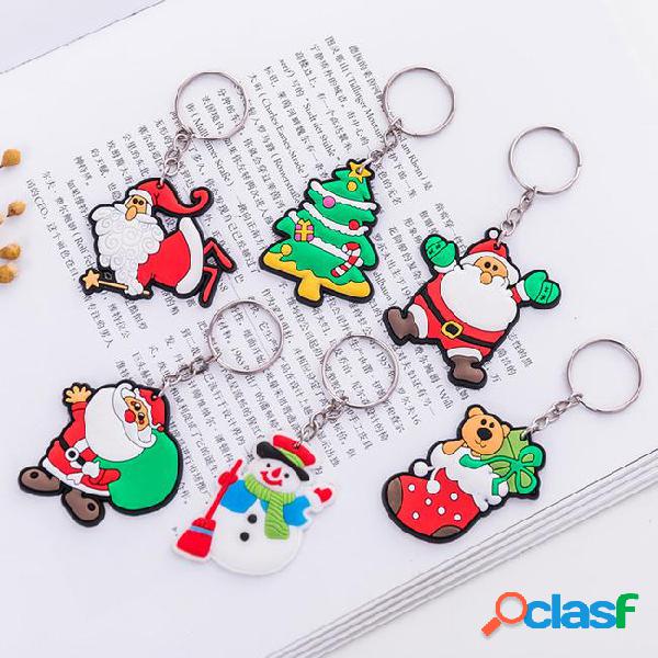 2019 christmas cell phone straps charms cartoon cute santa