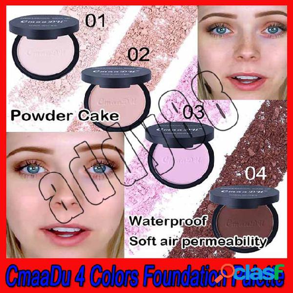 2019 cmaadu 4 colors pressed powder cake face trimming