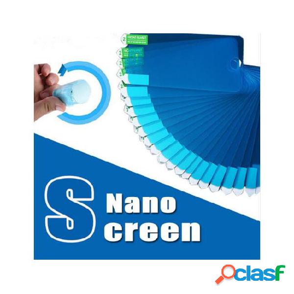 2019 fashion nano soft ultra-thin screen protector explosion