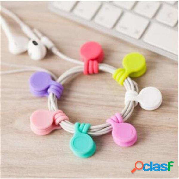 2019 hot multifunction management silicone earphone