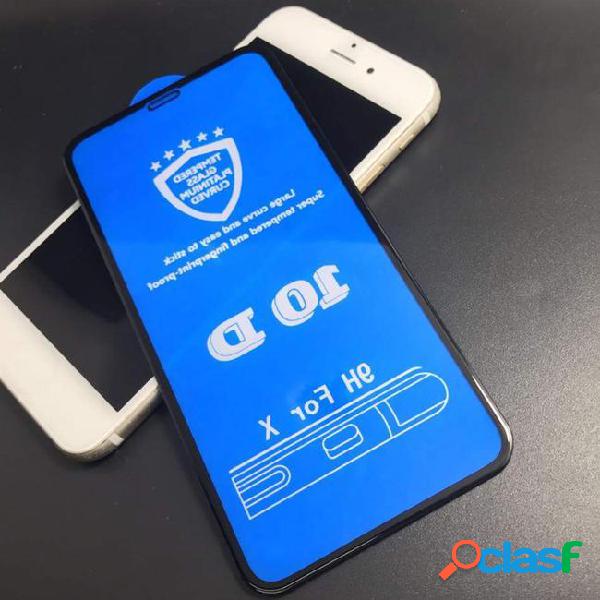 2019 new 10d tempered glass curved for iphone 8 9 x xr xs