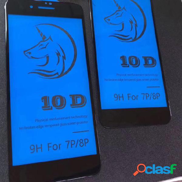 2019 new 10d tempered glass curved for iphone 8 9 x xr xs