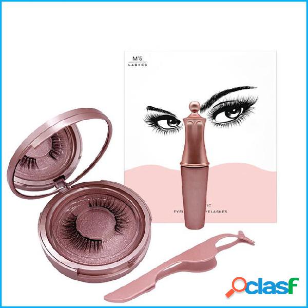 2019 new magnetic eyeliner with magnetic eyelashes kit long