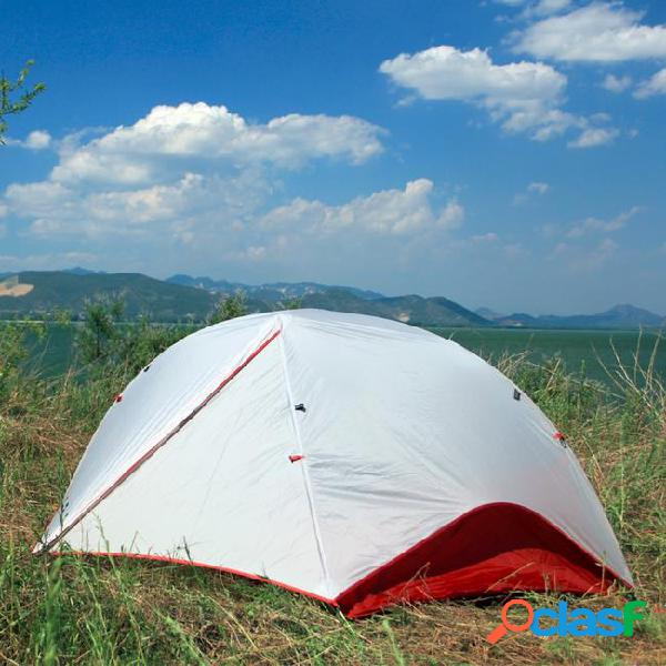 20d nylon waterproof 2 person camping tent 1.4kg