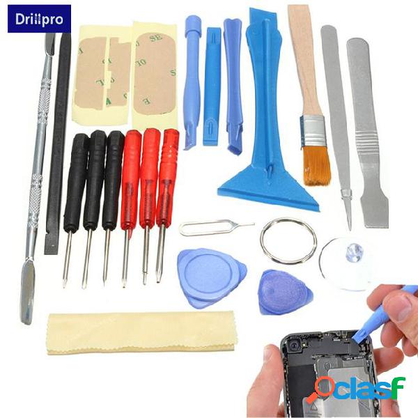 22 in 1 smart cell mobile phone opening pry repair tool kit